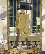 Sir William Orpen The Poet oil